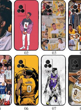 NBA尼克杨 适用vivo//X60 曲屏版/iQOO U3x/realme GT Neo3/GT2/一加 Ace/魅族 18X /S9e手机壳