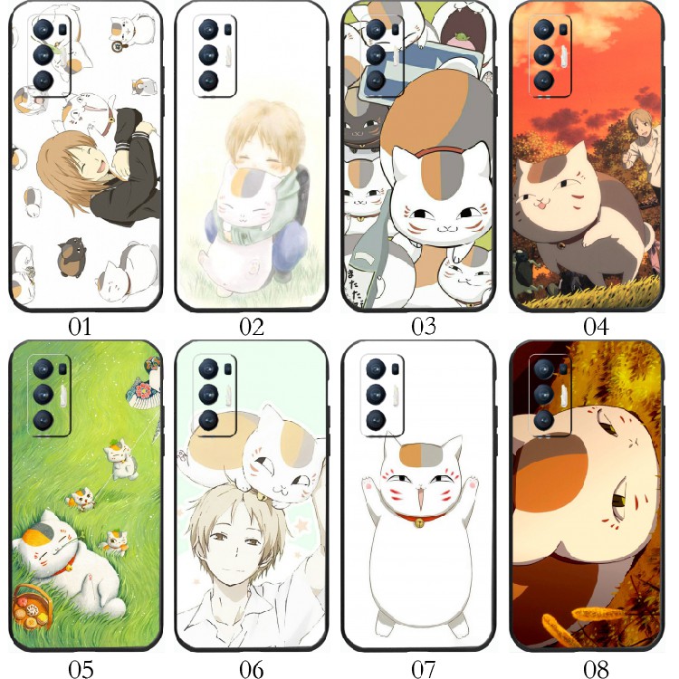 夏目友人帐猫咪 适用 vivo T1/T1x/T2/T2x/S17 Pro/S16/S16e/S15/S15e/S12/S10/S10e/S9/S9e/S7/S7e/手机壳