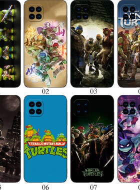 忍者神龟 适用 华为 nova8 SE/小米11/7i/红米Note 13/Pro+/K70/10A/9C/6/13/14/青春10/realme Q手机壳
