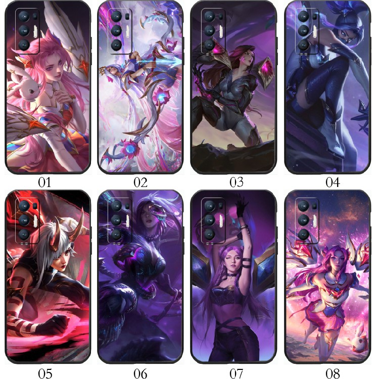 英雄联盟卡莎 适用 realme GT/RT/Neo/闪速版/2T/一加 9/Pro/9R/大师探索版/8T/Ace 2V/魅族18/Neo5 S手机壳