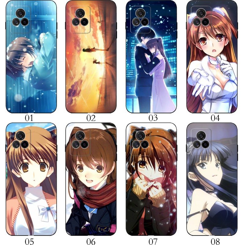 白色相簿2 适用 小米 Civi/1S/红米 K40S/iQOO U3x/K60E/K50 Pro/U3/7/vivo S7/S9/S9e/S10手机壳