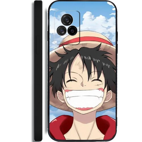 海贼王路飞 适用vivo//X60 曲屏版/iQOO U3x/realme GT Neo3/GT2/一加 Ace/魅族 18X /S9e手机壳