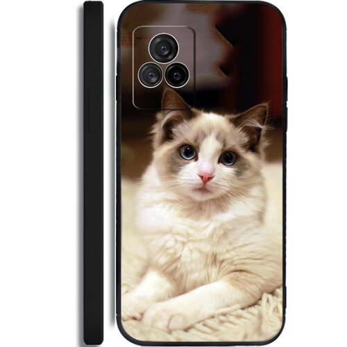 布偶猫宠物 适用vivo//X60 曲屏版/iQOO U3x/realme GT Neo3/GT2/一加 Ace/魅族 18X /S9e手机壳