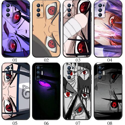 火影写轮眼 适用 iQOO Z6/U1/5 SE/Z5/Neo3/pro/Z3/Z1/Neo 5S/U1x/U3x/Z1x/小米10S/10至尊/realme x7手机壳