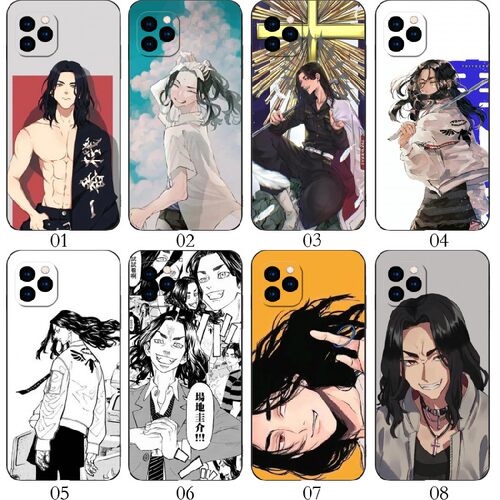 场地圭介 东京复仇者 适用 红米Note 12 Pro+//荣耀60 SE/Play 6T/6C/OPPO Find X3/真我 9/realm/极速手机壳