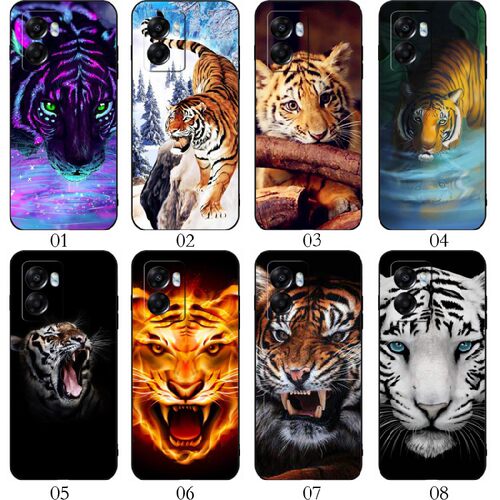 虎年 老虎 适用 vivo S10/U5/T1x/Y53s/iQOO Z8/Z7/Neo6 SE/Z6/Y71t/11 Pro/11S/10/9/8/Y11/realme手机壳