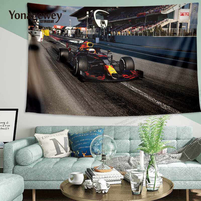 f1 Equation Red Bull Racing red bull racing racing periphery decorate Valance poster background Cloth paintingin the Home Fabric , Tapestry/Tapestry  category - from Buy2taobao.com to provide professional Taobao agent buy service