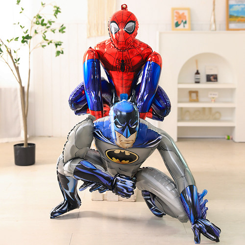蜘蛛侠蝙蝠侠立体气球