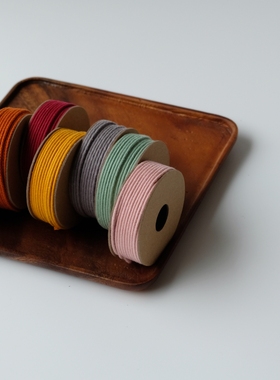 纯棉文玩棉线10米分装-1.5mm 串珠 编手链 盘葫芦等小饰品适用