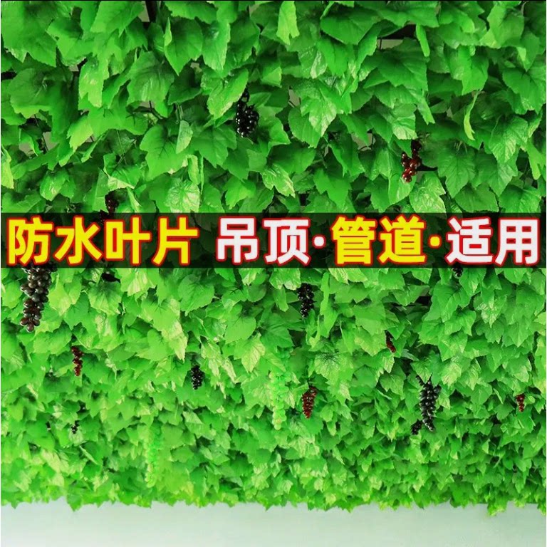 彷真水果藤条塑料拉花悬吊式天花板室内装饰阳台管道挂饰装饰品