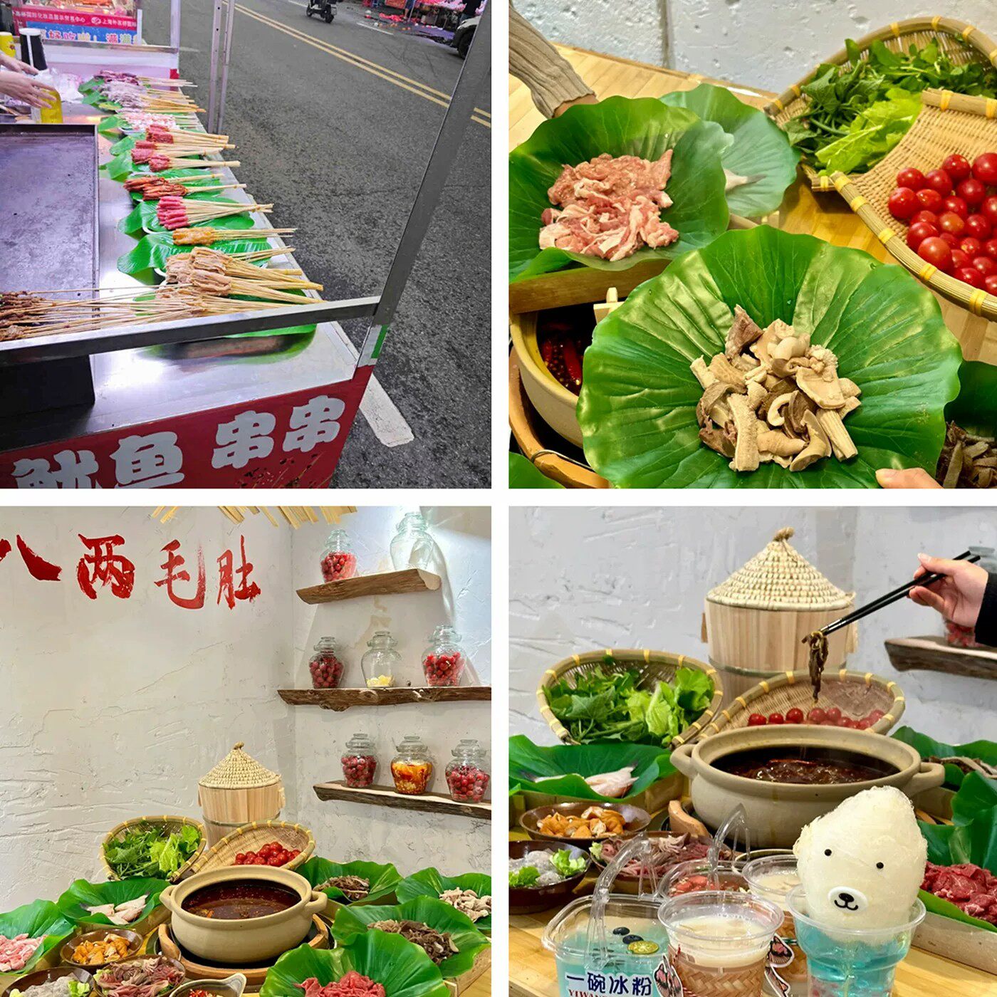 塑料软芭蕉叶仿真大绿叶子水果店