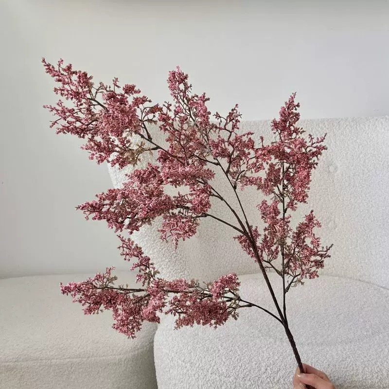 仿真绿植油画雾凇摆设假花花束