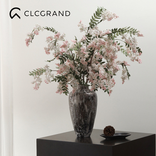 洋槐花仿真花客厅餐桌假花摆设园艺造景仿生绿植高级感槐蕊装饰品