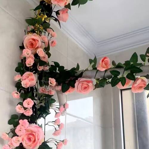 花藤蔓花朵仿真花假布置