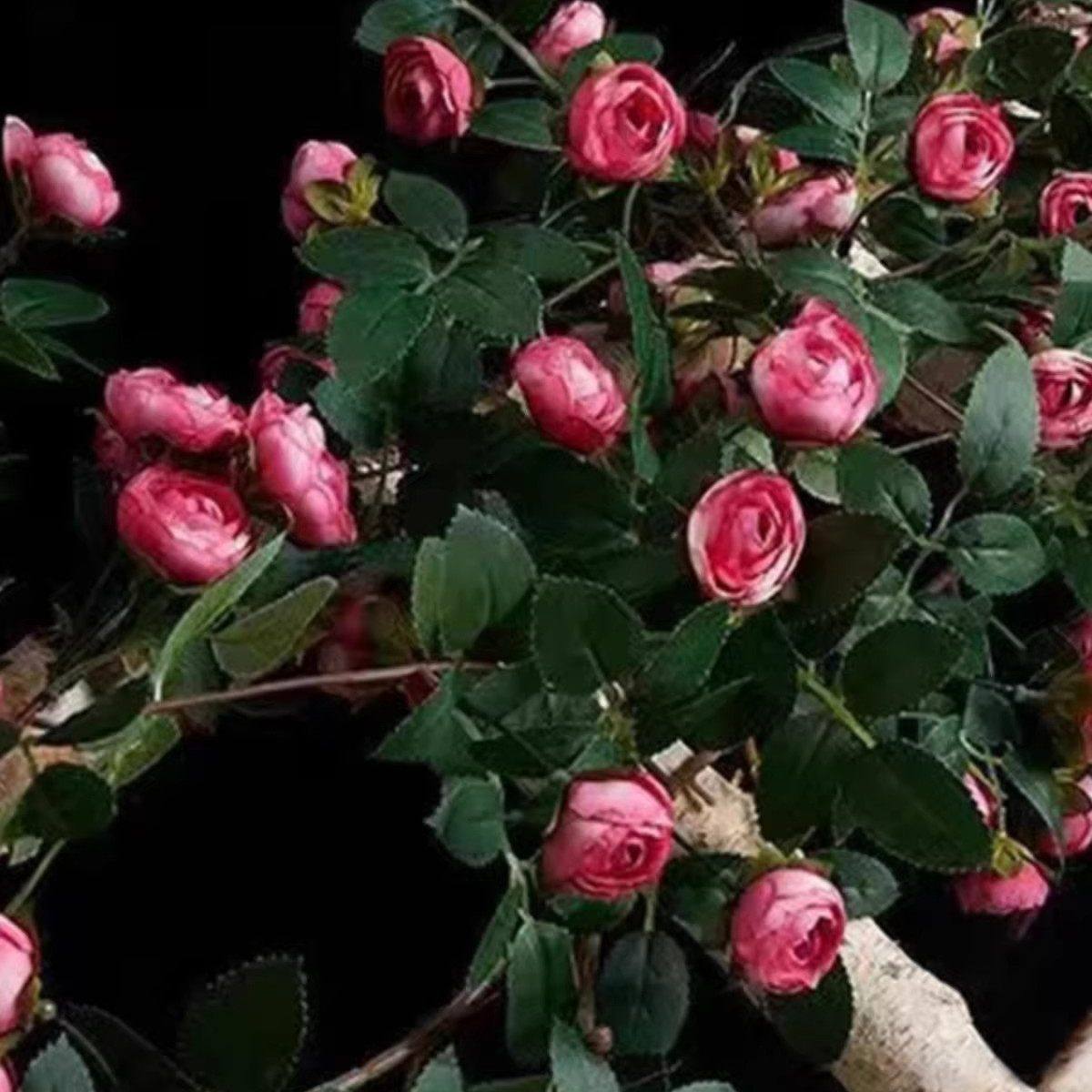 仿真玫瑰花藤条小茶玫藤蔓植物婚庆拱门装饰花艺空调管道遮挡吊顶,鲜花速递/花卉仿真/绿植园艺,仿真花,淘宝优惠券,粉丝福利购,淘宝优惠卷