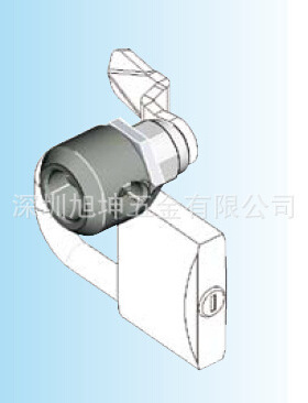 1000-U436带挂锁转舌锁空心圆柱锁鼻头插入挂锁类爱姆卡EMKA