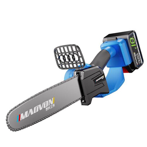 。充电式电链锯果园修枝小型锯木机无线锂电多功能电动伐木手提电