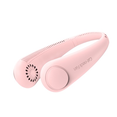 挂脖风扇无叶挂颈小风扇懒人迷你挂脖子风扇大风力便携式随身小型