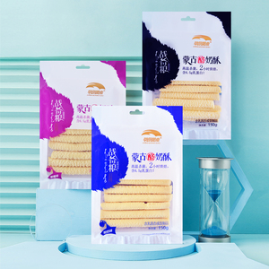 草原晨曲奶酥内蒙古特产奶条棒奶酪棒零食益生元发酵奶条150g