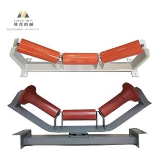 托辊   过渡托辊  槽型平行缓冲托辊包胶 支持定制