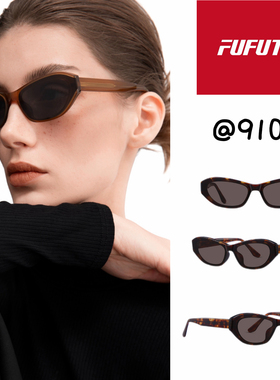 99PERCENT窄框墨镜女款2026新款近视开车时尚高级感猫眼太阳镜男