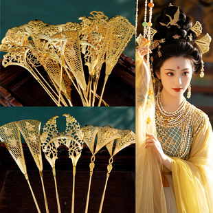 唐风明制发钗簪子古风合金复古宫廷百搭多款发簪发钗头饰发饰气质