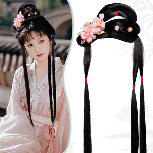 古风黛玉假发加饰品组合