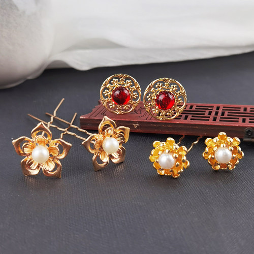 小u钗组合古风仙女造型配饰