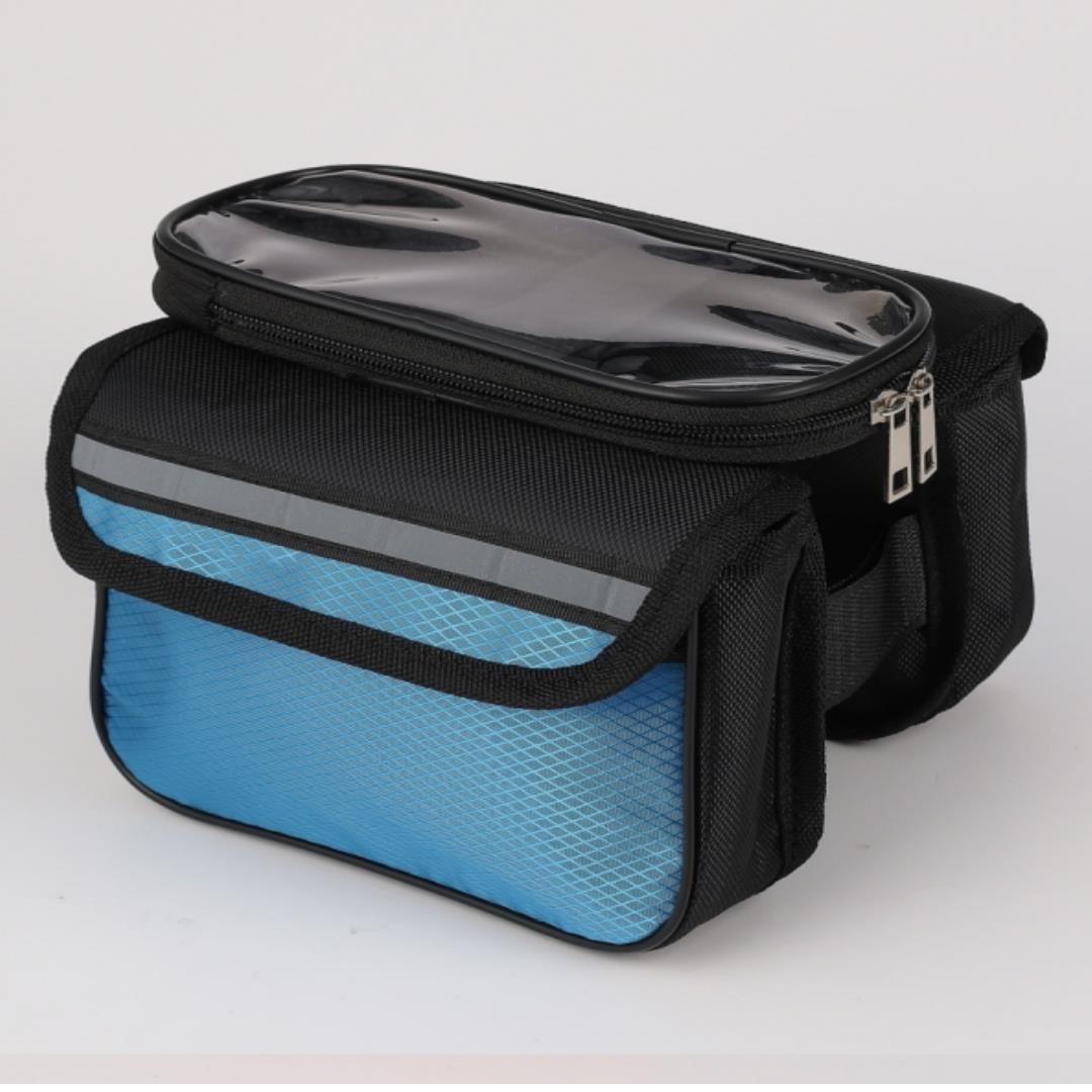 自行车包前梁包山地车触屏手机包上管包单车骑行导航儿童车马鞍包