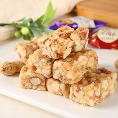 重庆特产花生酥520g芝麻花生糖磁器口糕点小吃酥糖果年货休闲零食