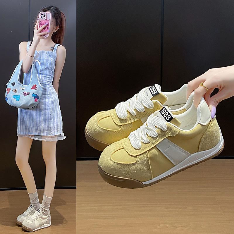 2025小白鞋女夏季新款韩版ins女学生休闲运动百搭阿甘鞋街拍G02