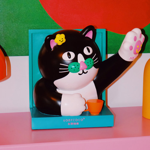 uodycoco玻璃钢可爱墙壁摆件