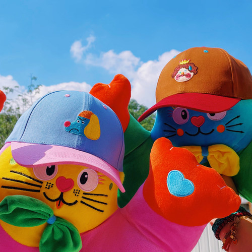 uodycoco鸭舌帽户外多巴胺男女