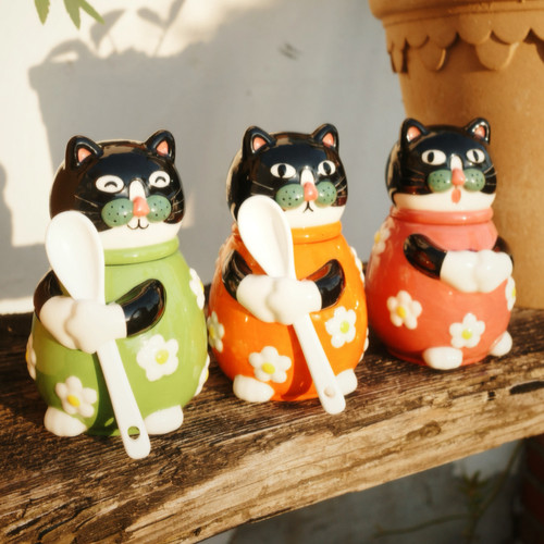 uodycoco原创小富贵调味罐可爱