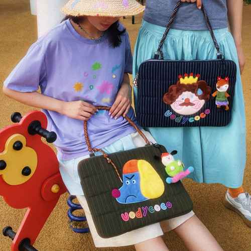 uodycoco电脑包手提单肩笔记本包