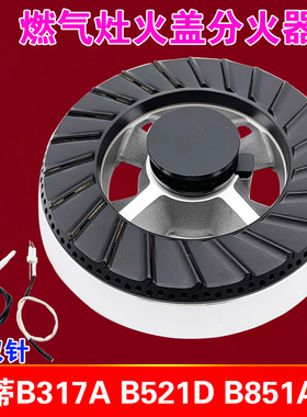 适用于华帝燃气灶配件B317A B521D B851A i10007 10029火盖分火器