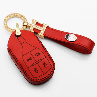 专用于玛莎拉蒂钥j匙包总裁Ghibli莱万特吉博力真皮套女士保护壳