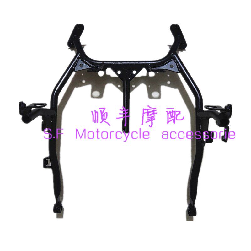 QJ350GS-F/400GS-J钱江赛35C0 400前大罩支架大灯支架车头安装底