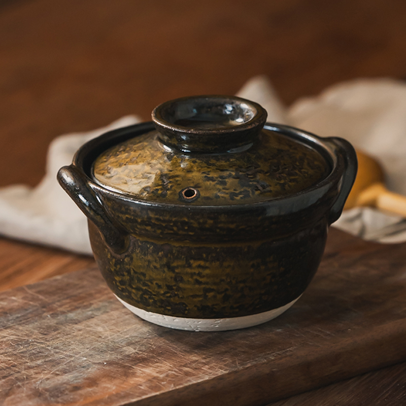 万土烧小满小煲粗陶土锅煲仔饭