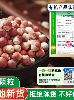 [10mm大颗粒有机芡实]芡实干货500g特级鸡头米新鲜2025旗舰店正品