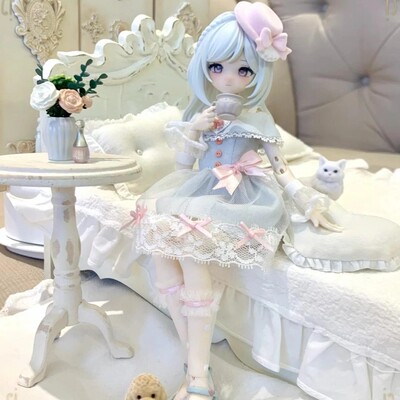 现货正品晚安大小姐淡雪深冬系列特六BJD可动人偶潮玩盲盒摆件女
