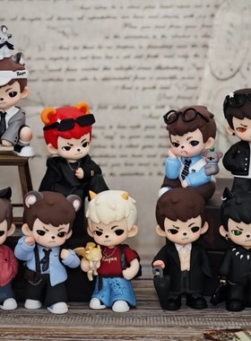 现货正品TNTSPACE4代Rayan哥哥天生玩家系列盲盒潮玩手办公仔礼物