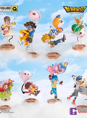 现货正品数码宝贝大冒险25周年纪念款幼年期潮玩手办盲盒摆件送礼