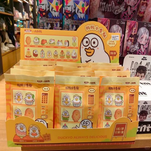 官方正品小刘鸭小食铺萌粒盲袋摆件盲盒手办可爱礼物潮玩公仔女生