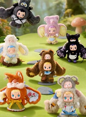 官方正品TOPTOY FOFO森林守护者搪胶毛绒盲盒挂件可爱玩偶礼物女