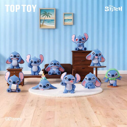 官方正品TOPTOY史迪奇表情包1.0系列手办盲盒可爱搞怪史迪仔礼物