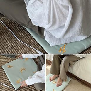 真不二艾灸坐垫加热控温垫蒲团沙发垫陈艾红花艾草垫子办公室久坐