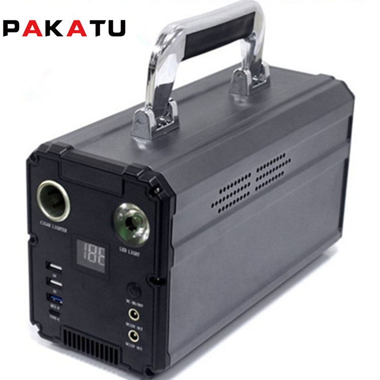 便携式储能电源带LED灯 大容量多功能应急电源 12v 110v 220v通用图片