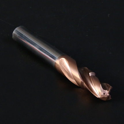 钨钢5D三刃内冷钻CNC数控加工用内冷钻头 倒角三刃钻头支持定制