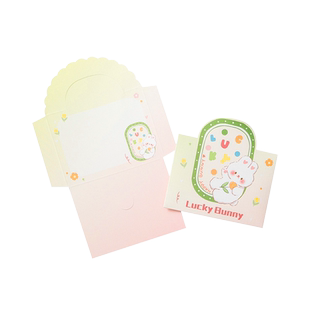 贺卡信纸信封套装教师节贺卡生日卡片小贺卡新年元旦卡加油卡贺卡儿童节圣诞明信片祝福留言感恩卡装卡的卡套